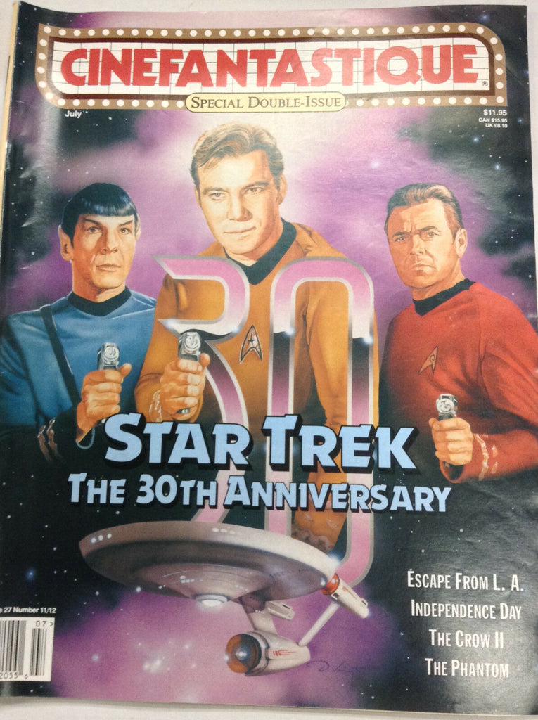 Cinefantastique Magazine Star Trek 30th Anniversary July 1996 042617nonr2