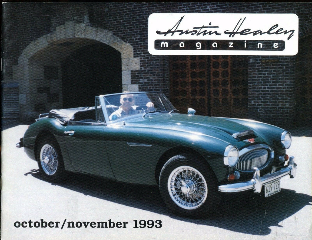 Austin Healey Magazine Oct./Nov. 1993 BJ8 EX w/ML On Back 022717nonjhe