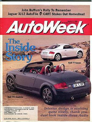 AutoWeek Magazine March 11 1996 Audi TT Coupe TTS Roadster EX 012216jhe