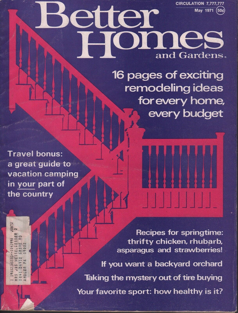 Better Homes And Gardens May 1971 Remodeling Ideas 072617nonDBE2