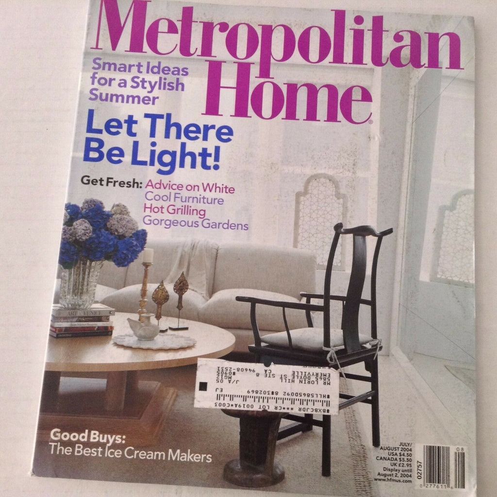 Metropolitan Home Magazine Advice On White July/August 2004 070217nonrh