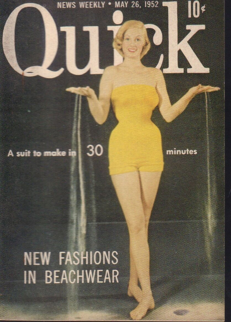 Quick News Weekly May 26 1952 Cheesecake Pin Up 091318AME