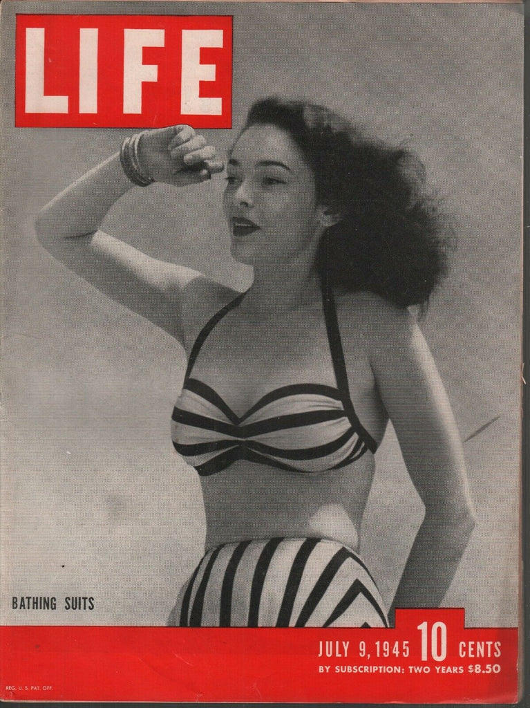 Life Magazine July 9 1945 Bathing Suits Vintage WWII Ads 082019AME