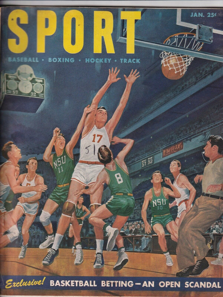 Sport Magazine Basketball Betting Scandal January 1951 NO ML 080519nonr