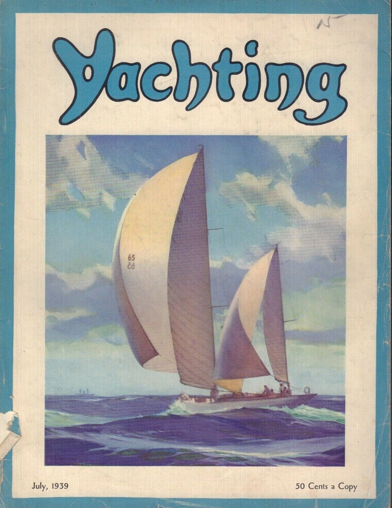 Yachting Magazine Hints For Inland Cruising July 1939 032118nonr