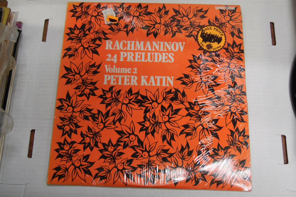 Rachmaninon 24 Preludes Vol.2 Peter Katin UNS231 NEW 33RPM Records 032017RR