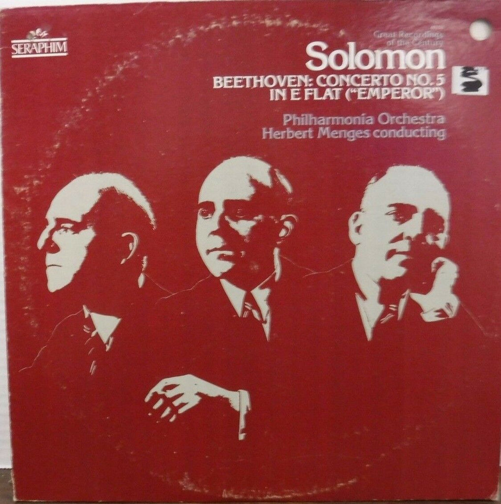 Solomon Beethoven Concerto No 5 in E Flat Herbert Menges 33RPM 011617LLE
