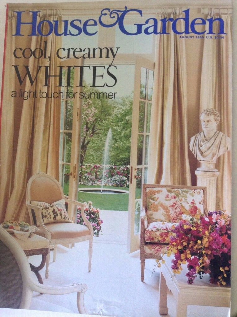 House & Garden Magazine Cool Creamy Whites August 1999 082617nonrh