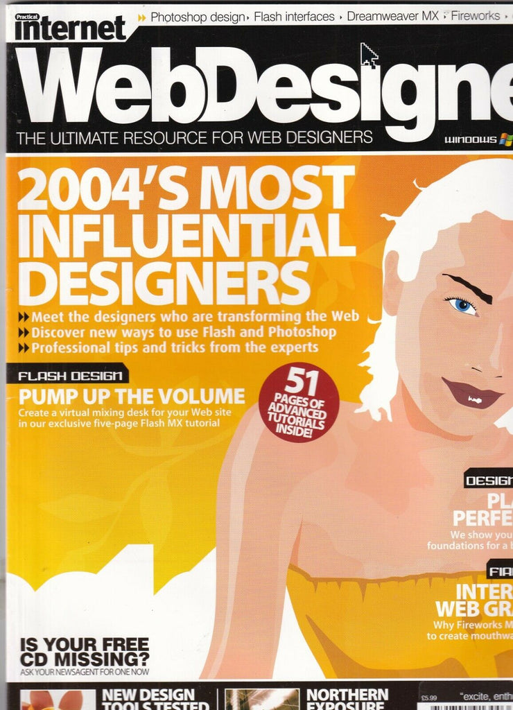 Internet Web Designer Most Influential Designers July/December 2002 101219nonr