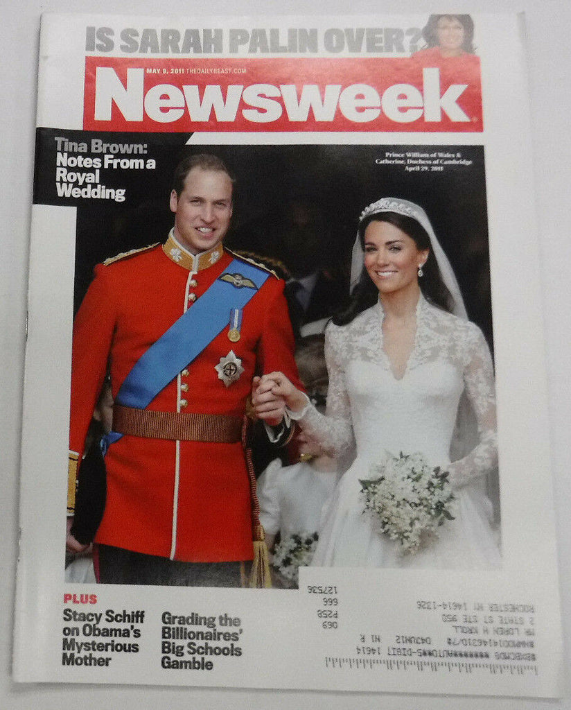 Newsweek Magazine Tina Brown Prince Williams May 9, 2011 101816R2