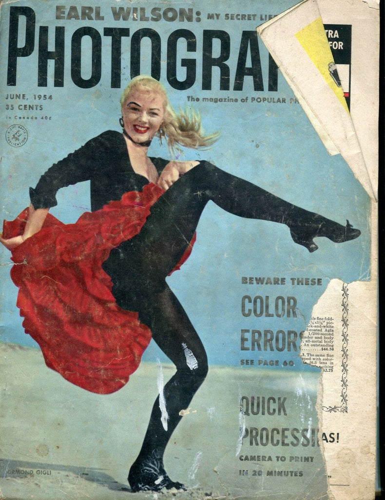 Popular Photography Magazine June 1954 ACC No ML 022117nonjhe