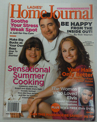 Ladies' Home Journal Magazine Emeril Lagasse NO ML August 2007 061815R