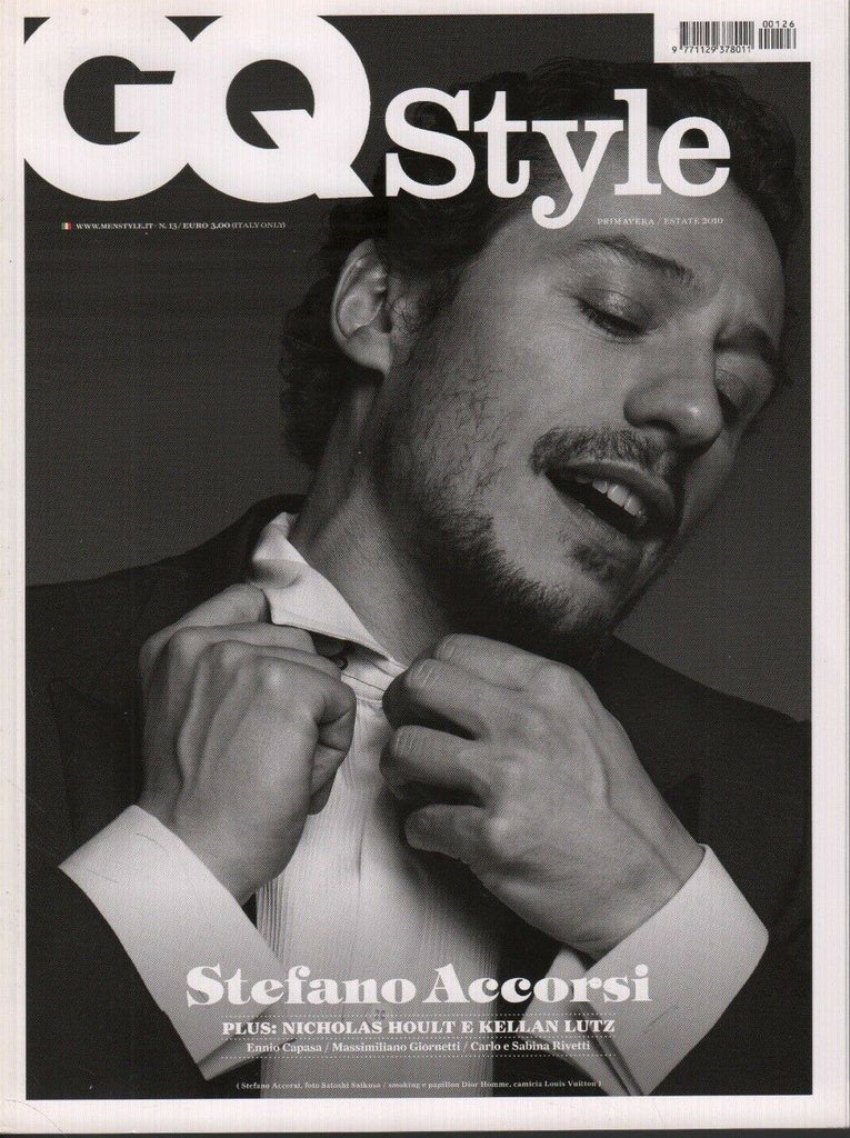 GQ Style Italian Spring Summer 2010 Stefano Accorsi Ennio Capasa 100918DBE