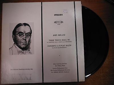 33 RPM Vinyl John Ireland These Things Shall Be MHS Record MHS1429 Stere042415SM