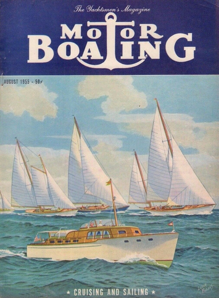 Motor Boating August 1955 Seventh Winnegoland, Waterproof Cabin 050917nonDBE
