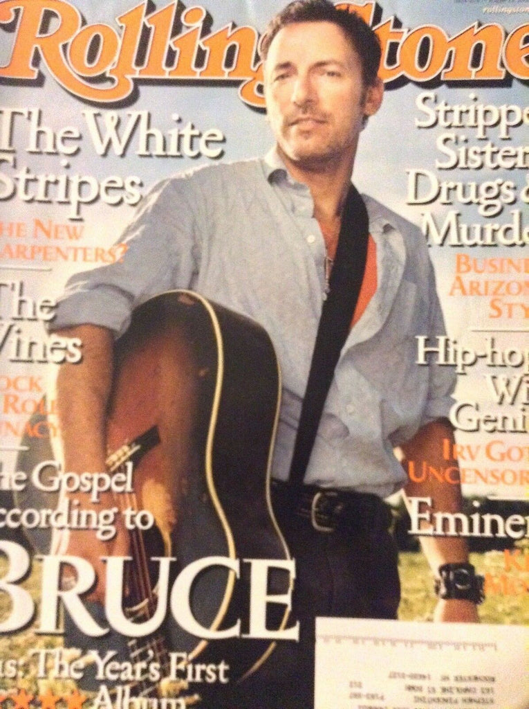 Rolling Stone Magazine Bruce Springsteen August 22, 2002 112918nonrh