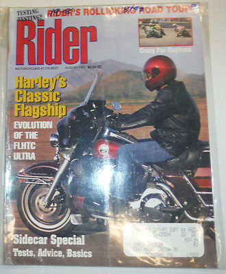 Rider Magazine Harley's Classic Flagship August 1992 041015R