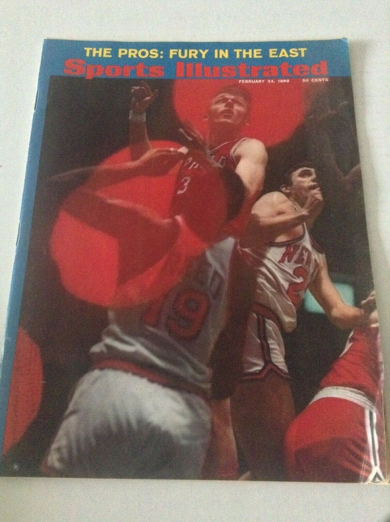 Sports Illustrated Fury In The East February 24, 1969 NO ML 051019nonrh