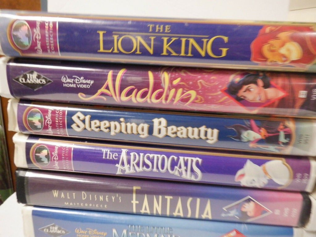 Disney & Fox Animation Vintage VHS Lot of 28 Pocahontas