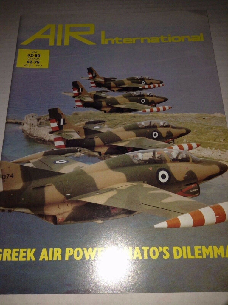 Air International Plane Magazine Greek Air Power September 1981 120716rh2