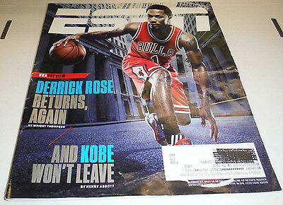 ESPN Magazine Derrick Rose And Kobe Bryant October 2014 060315R2