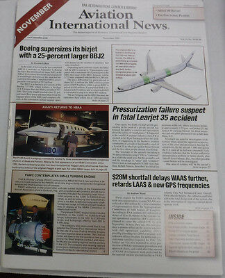 Aviation International News Magazine Boeing Supersizes November 1999 FAL 072115R