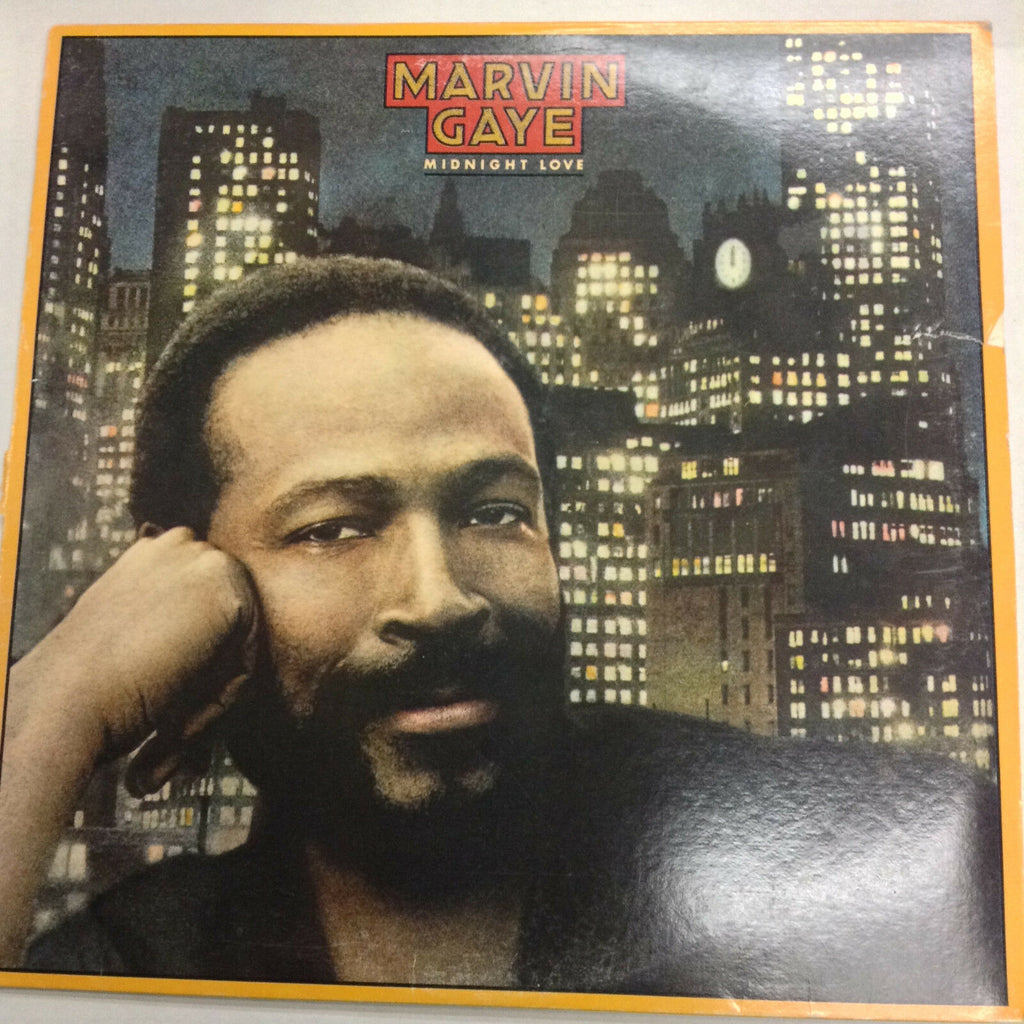Marvin Gaye Midnight Love Record FC38197 33RPM 031617RR