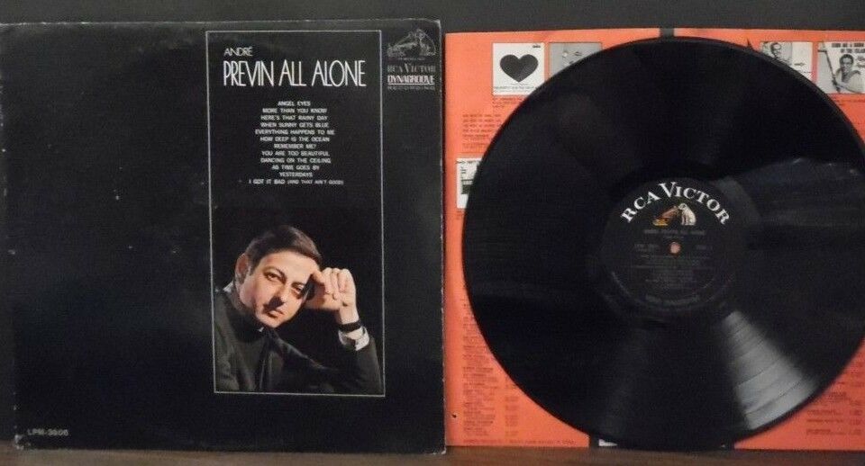 Andre Previn All Alone dynagrove mono vinyl LPM3806 010519LLE