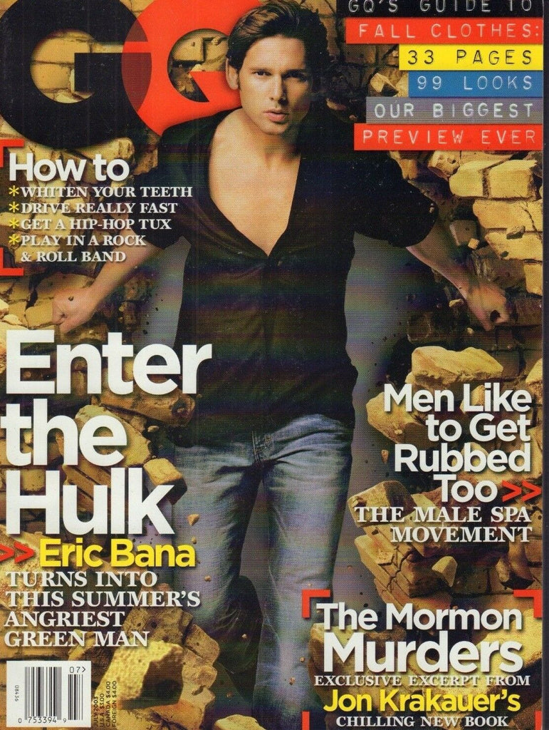 GQ Magazine Eric Bana & Jon Krakauer July 2003 012918nonr