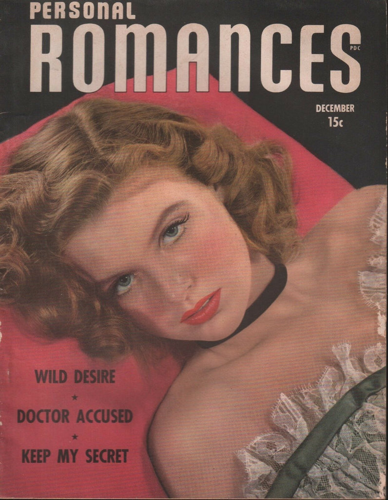 Personal Romances Vintage Magazine December 1948 Wild Desire 100118ame