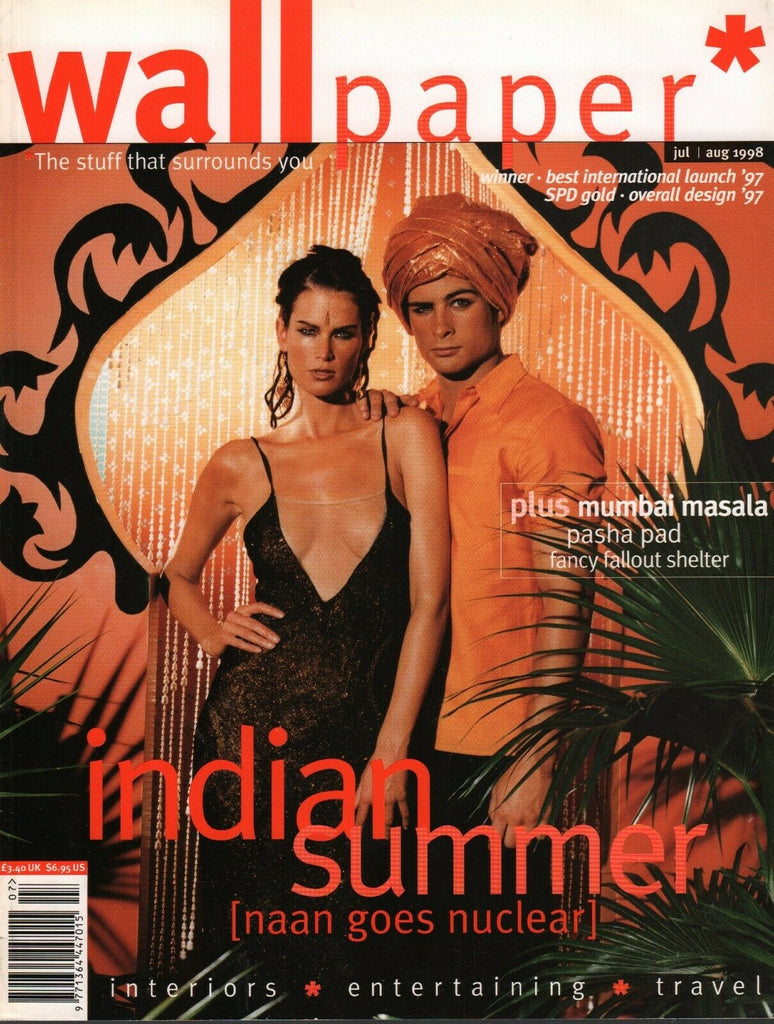 Wallpaper UK Fashion Design Magazine July August 1998 Greenbrier 022420AME