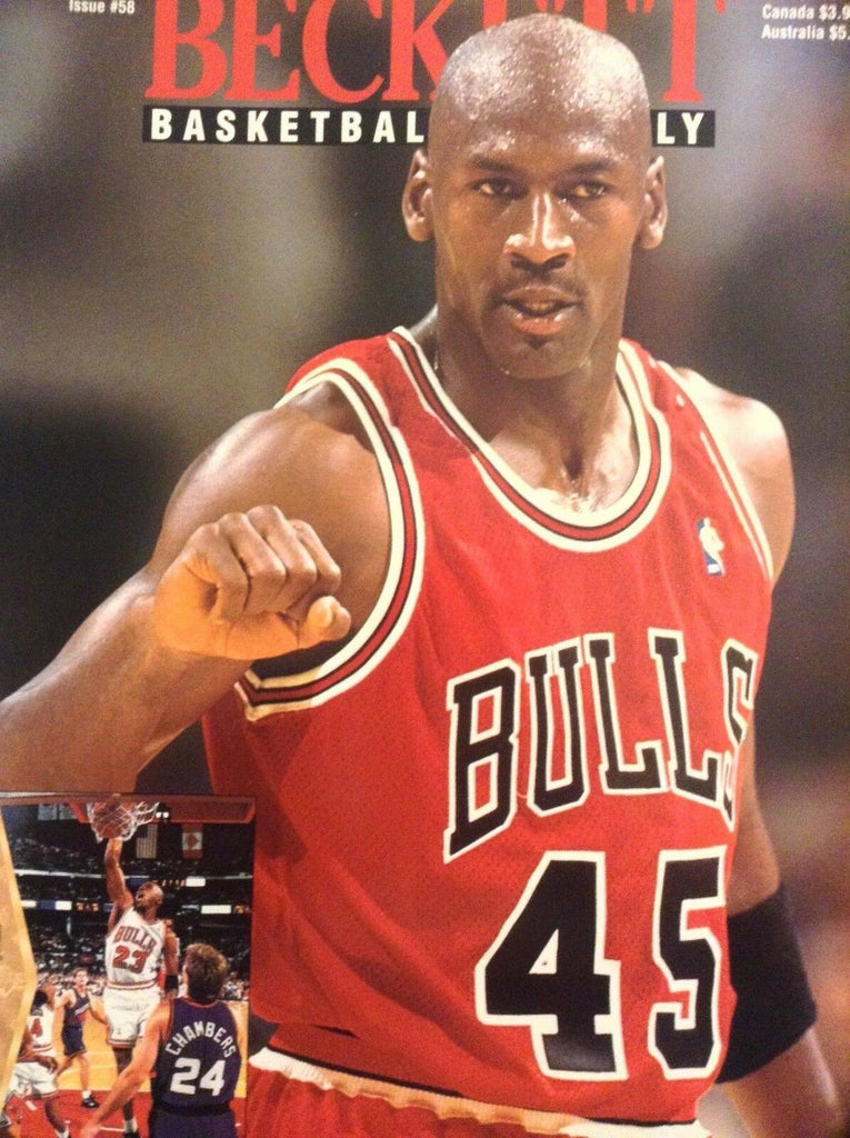 Beckett Basketball Magazine Michael Jordan May 1995 071718nonrh