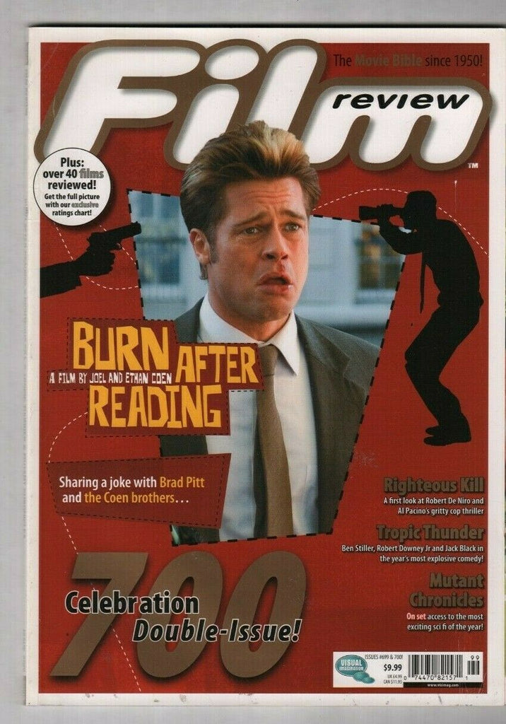 Film Review Mag Brad Pitt The Cohen Brothers Issue 700 2008 030420nonr2