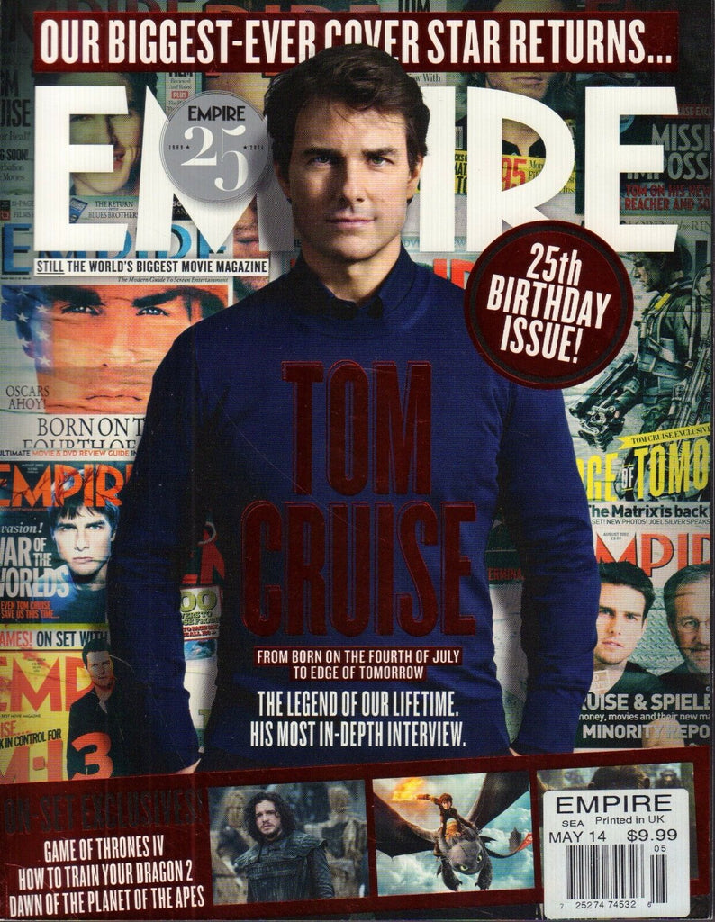 Empire May 2014 Tom Cruise Game of Thrones 012918DBE