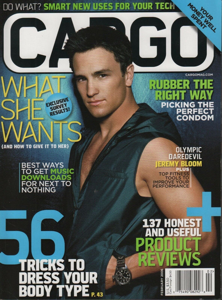 Cargo February 2006 Jeremy Bloom Carlos Serrao John Galvin 060618DBF