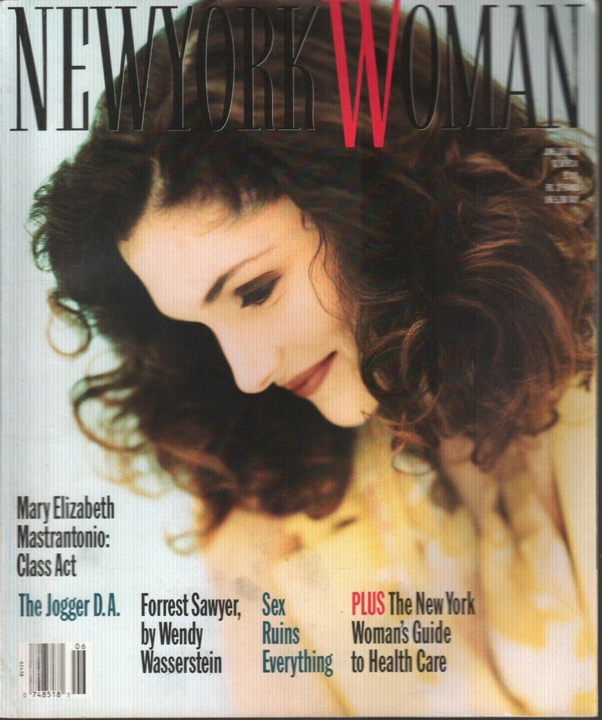 New York Woman Magazine June/July 1991 Mary Elizabeth Mastrantonio 112119AME