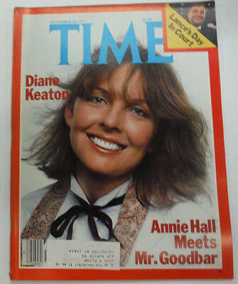 Time Magazine Diane Keaton Annie Hall Meets Mr Goodbar September 1977 052715R