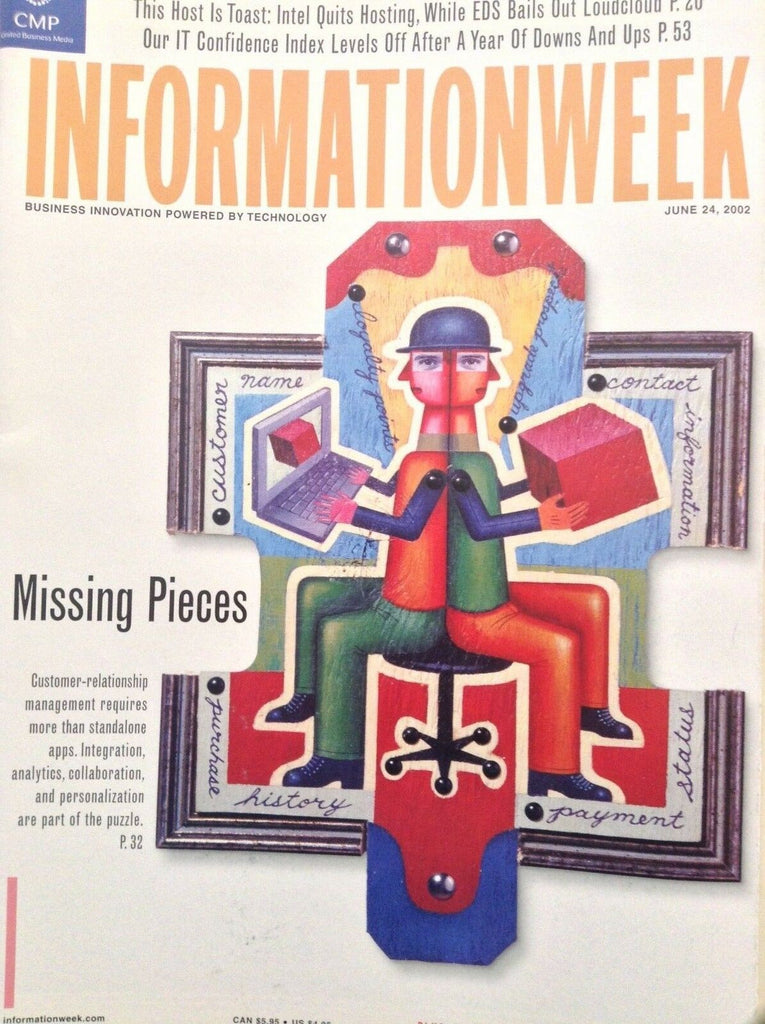 Information Week Magazine Customer Relationship Manage June 24, 2002 051218nonrh
