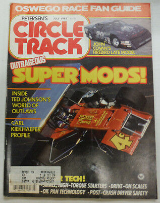 Circle Track Magazine Super Mods & Ted Johnson July 1985 061115R