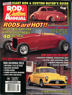 Rod & Custom Annual October 20, 1993 Deuces Are Wild Von Dutch 122615jhe