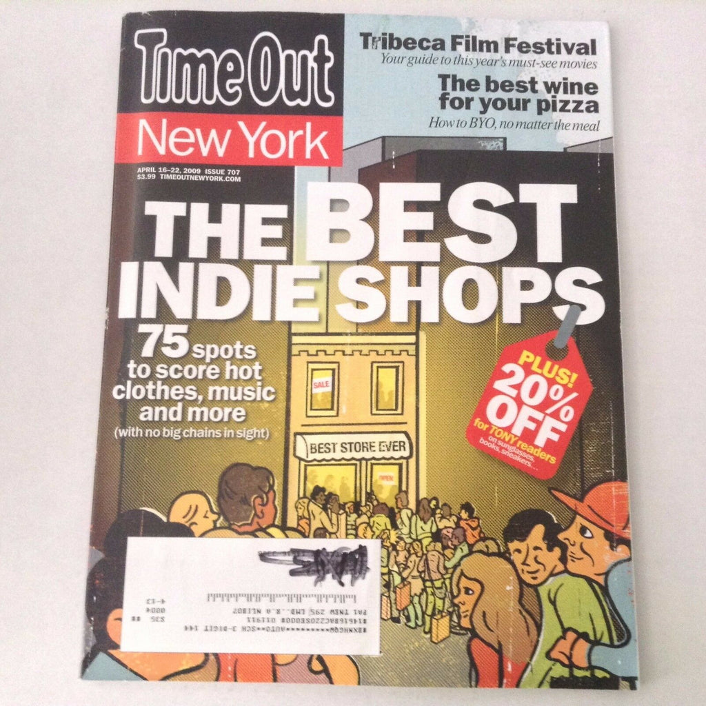 Time Out New York Magazine The Best Indie Shops April 16-22, 2009 060517nonrh