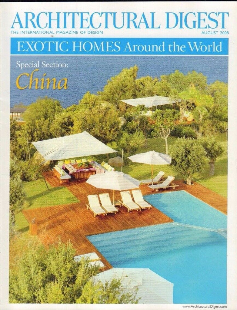 Architectural Digest August 2008 Special Section China 021417DBE3