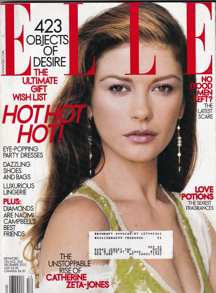 Elle Catherine Zeta-Jones Objects Of Desire December 2002 101119nonr2