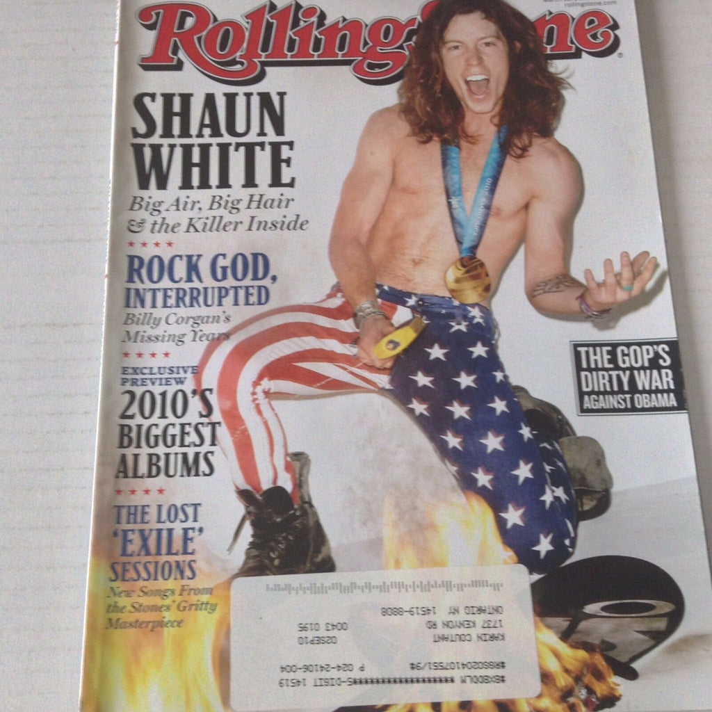 Rolling Stone Magazine Shaun White Billy Corgan March 18, 2010 051717nonrh