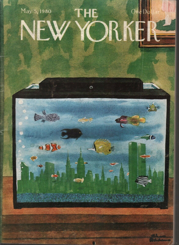 The New Yorker May 5 1980 Charles Addams Cover Donald Barthelme 121819AME