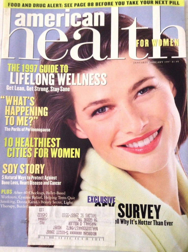 American Health Magazine Lifelong Wellness JAnuary/February 1997 082017nonrh2