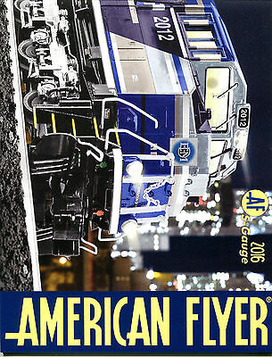 Lionel Trains American Flyer 2016 AFs Gauge Catalog EX 030416jhe