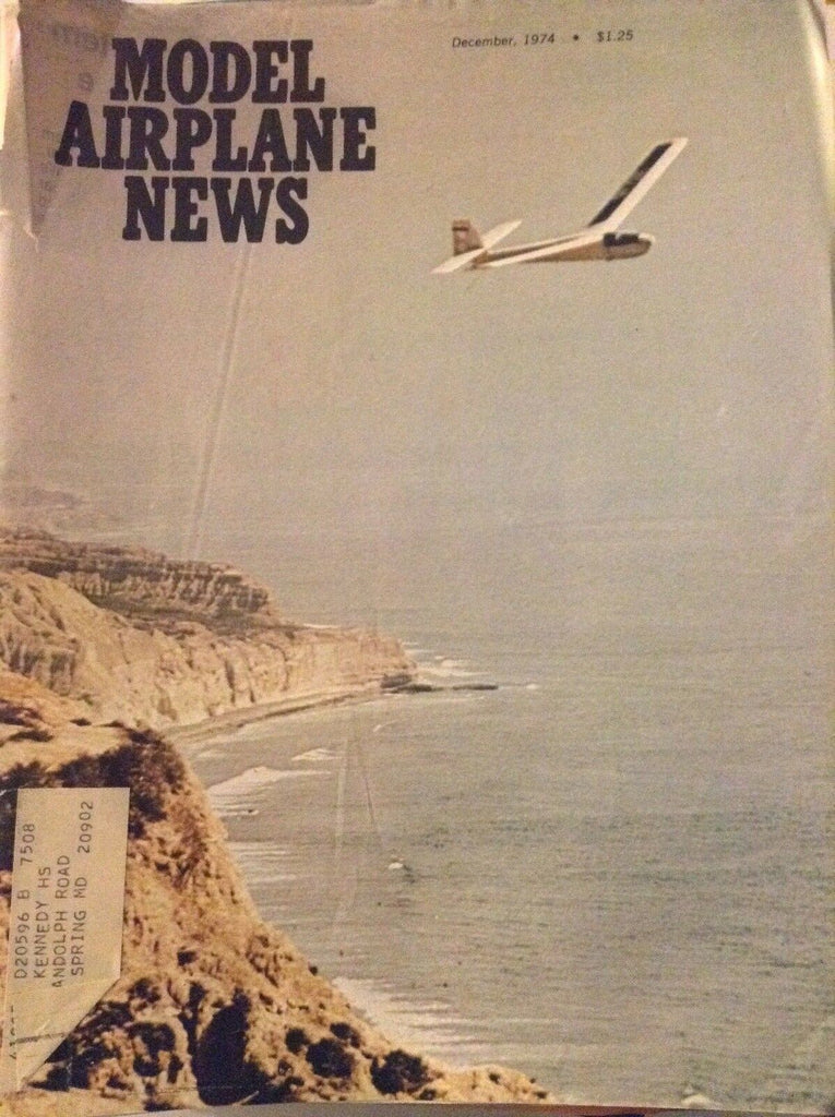 Model Airplane News Magazine The '74 Nats December 1974 010319nonrh