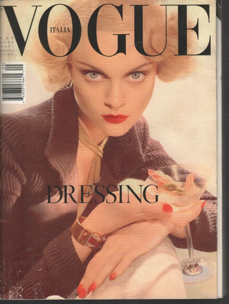 Vogue Italia September 2008 Klein, Lindbergh, Roversi, McDean, Meisel 081419AME