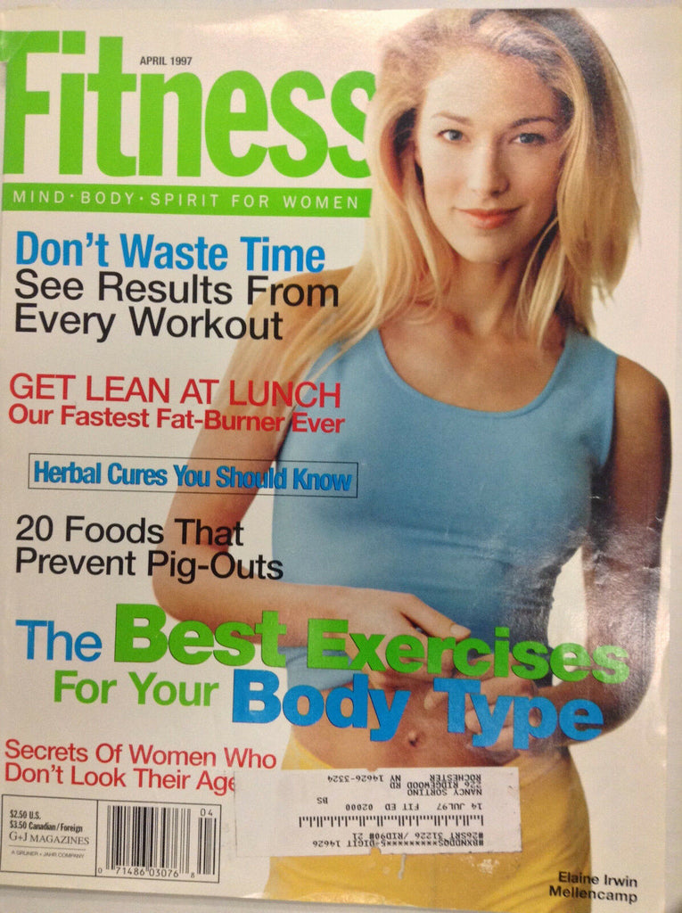 Fitness Magazine Elaine Irwin Mellencamp April 1997 081017nonrh
